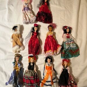 Girls' Multicolor Dolls of the World, 1960s